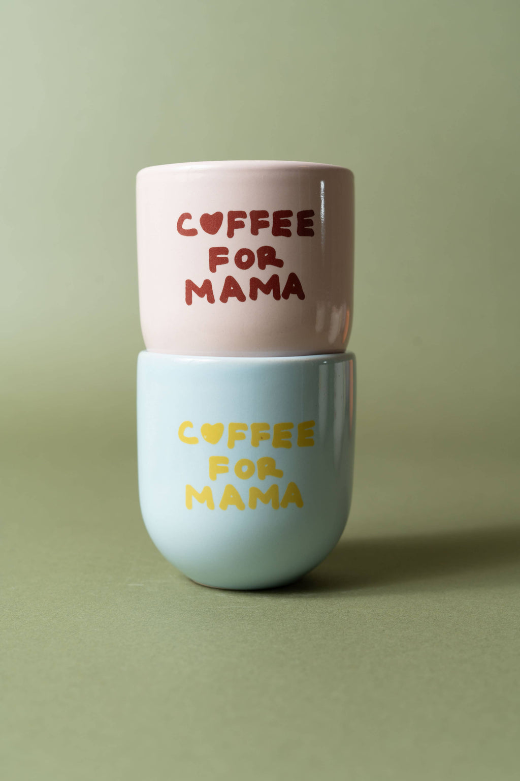 Taza Sisi, Café para mamá, azul