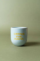 Taza Sisi, Café para mamá, azul