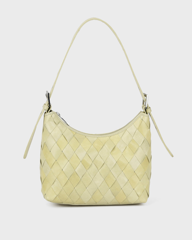 Ava Braided Megah Mellow Green Núnoo Bags