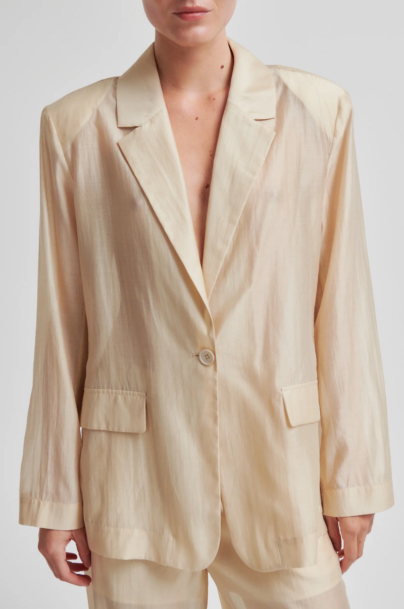 Lusana Blazer Soft Beige Second Female