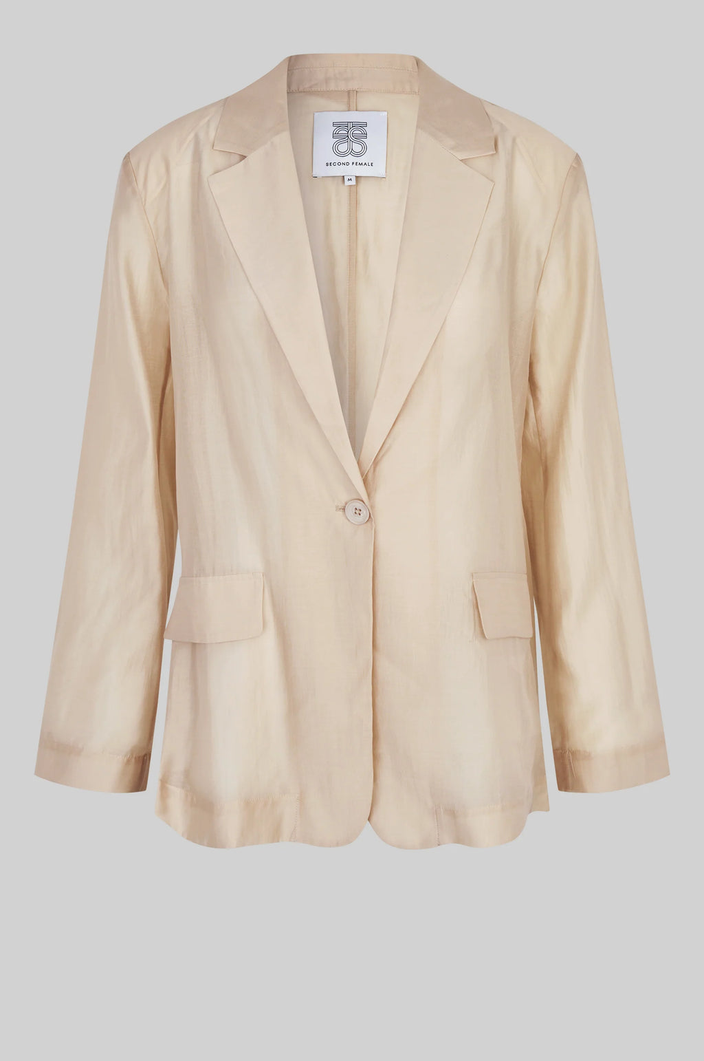 Lusana Blazer Soft Beige Second Female
