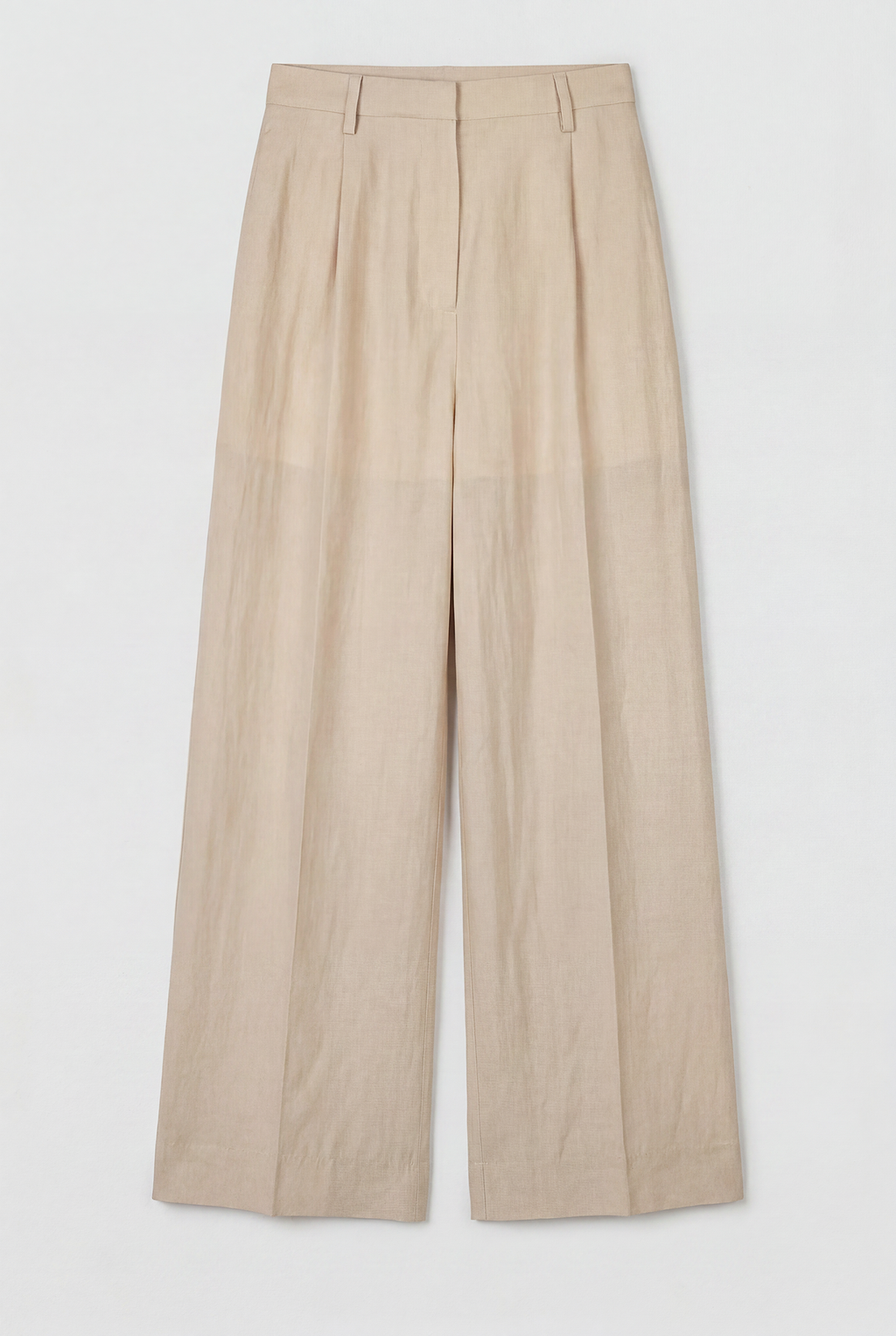 Lusana Trousers Soft Beige Second Female
