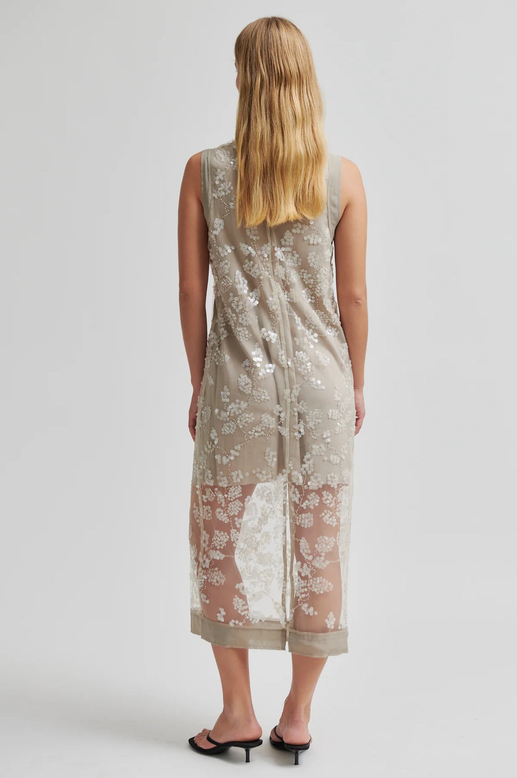 Salema Dress Plaza Taupe Second Female