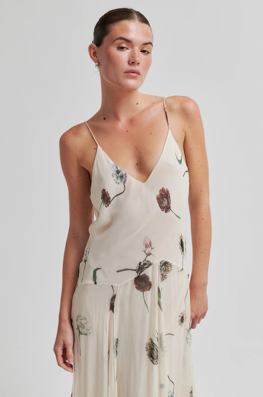 Florala Strap Dress Second Female