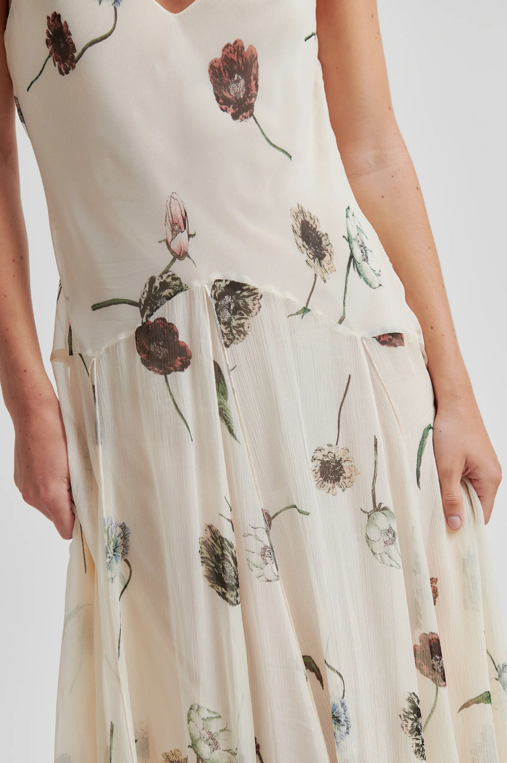 Florala Strap Dress Second Female