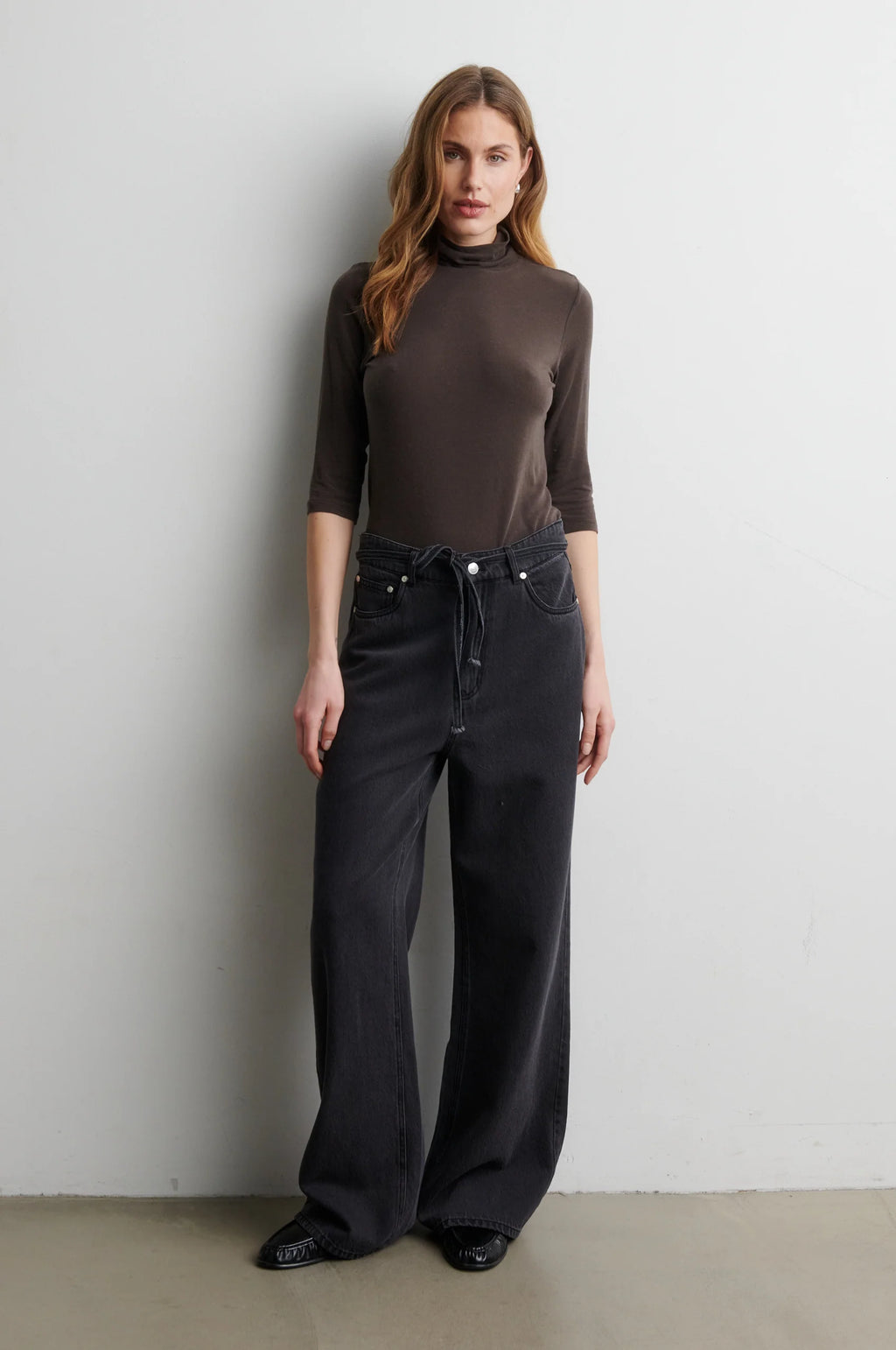Irvana Denim Jeans Pewter - Second Female