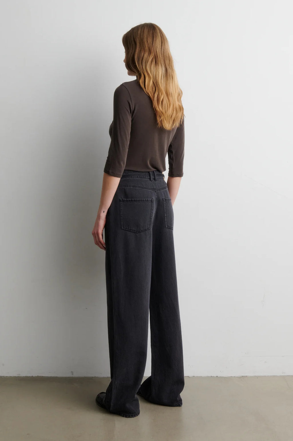 Irvana Denim Jeans Pewter - Second Female
