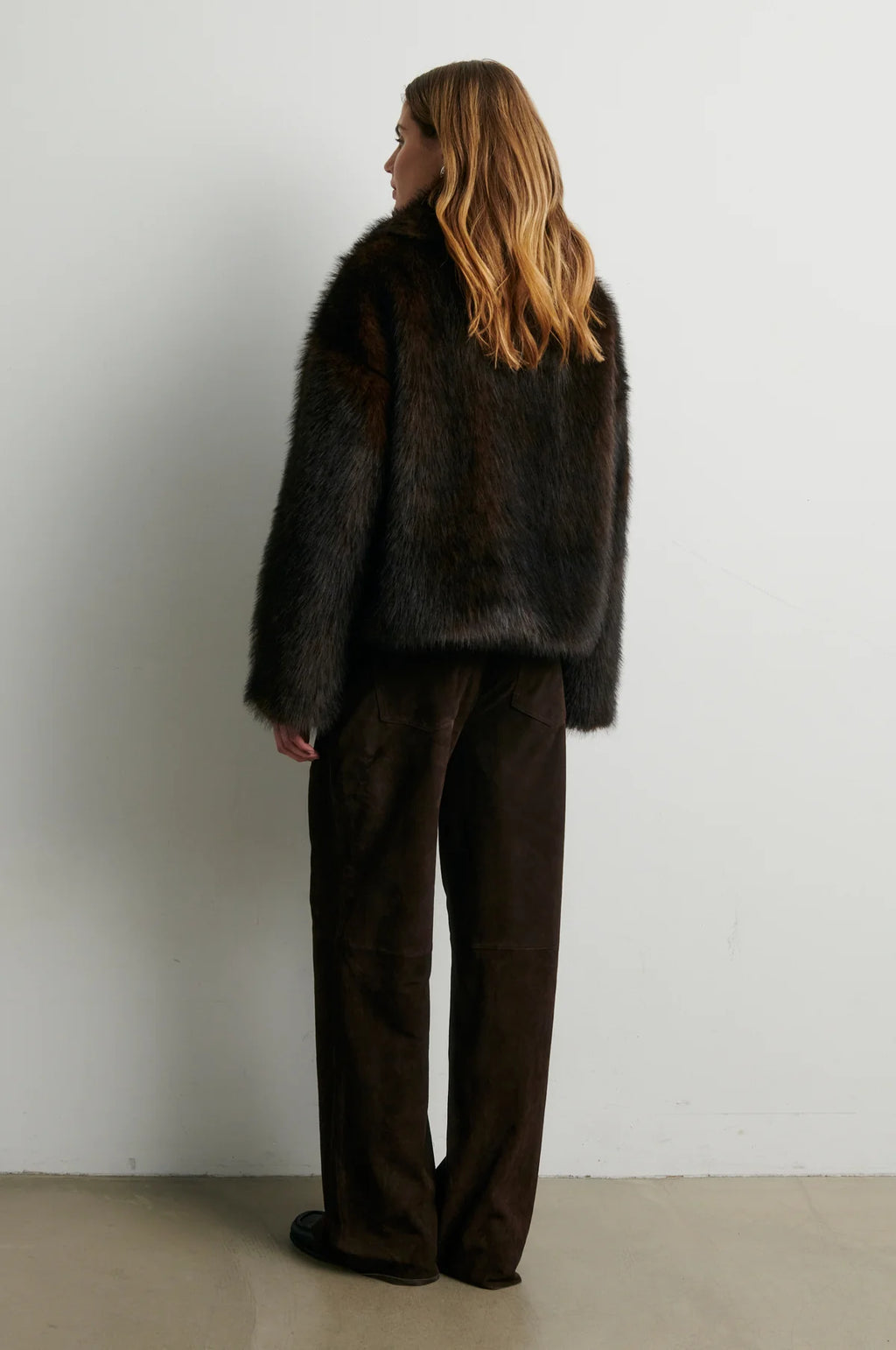 Zonie Suede Jeans - Second Female