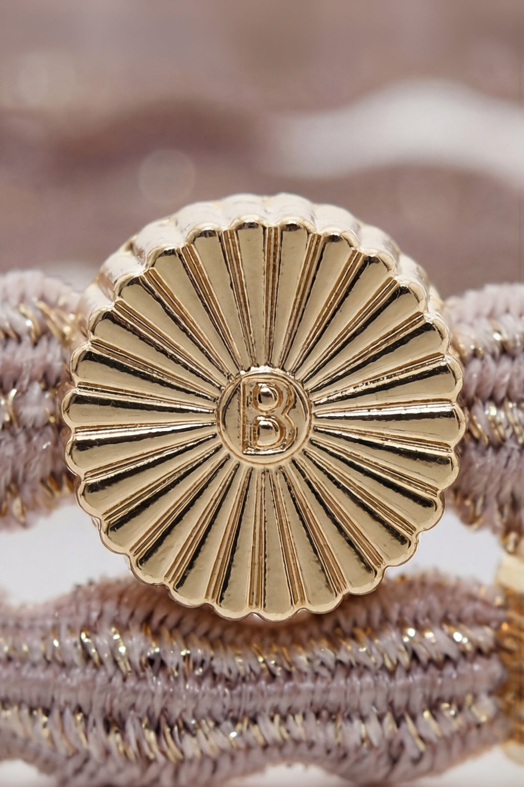 Bubble Hairtie – Gold Sorbet  Belvu Denmark