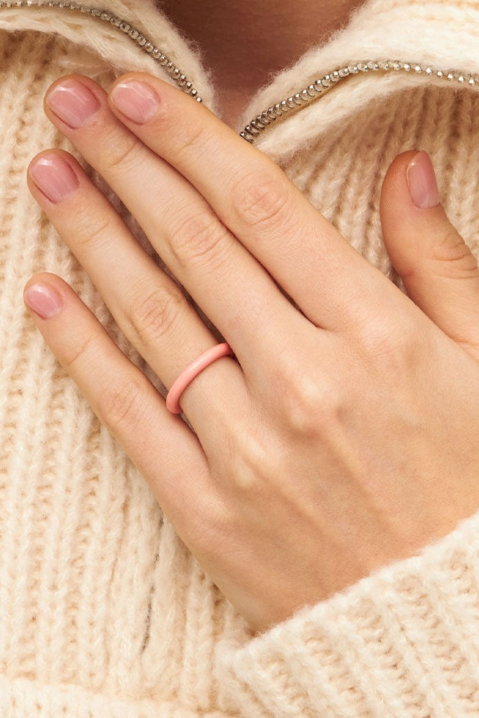 Color ring Burnt Coral Lulu Copenhagen