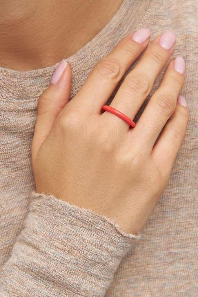 Color ring Lipstick Red Lulu Copenhagen