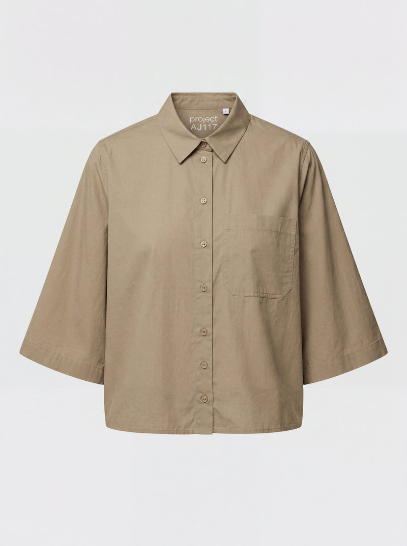 Camisa Hortense Pale Moss Project AJ117