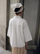 Camisa Hortense White Project AJ117