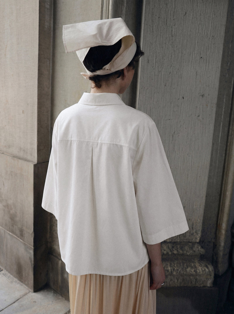 Camisa Hortense White Project AJ117