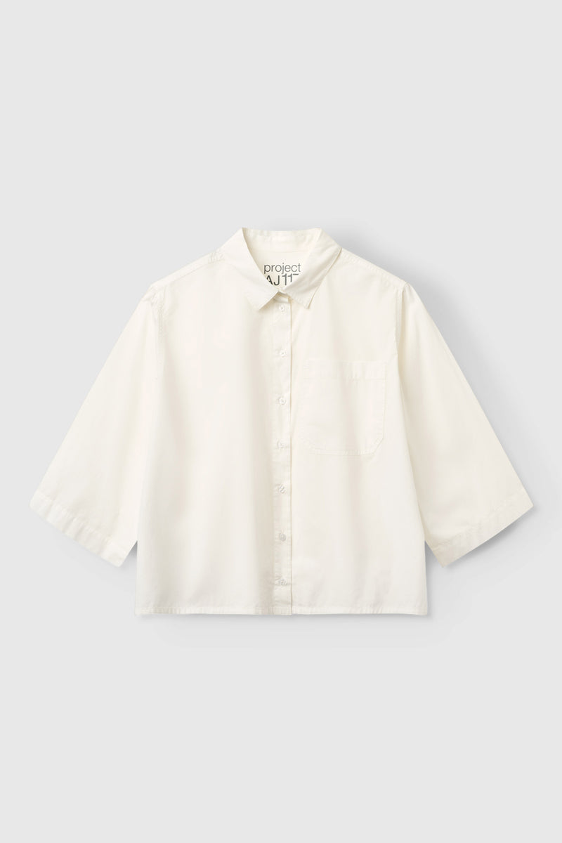 Camisa Hortense White Project AJ117