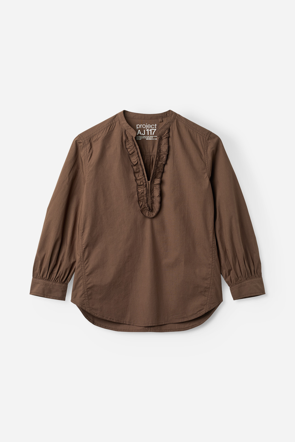 Havanna Blouse Coffee - Project AJ117