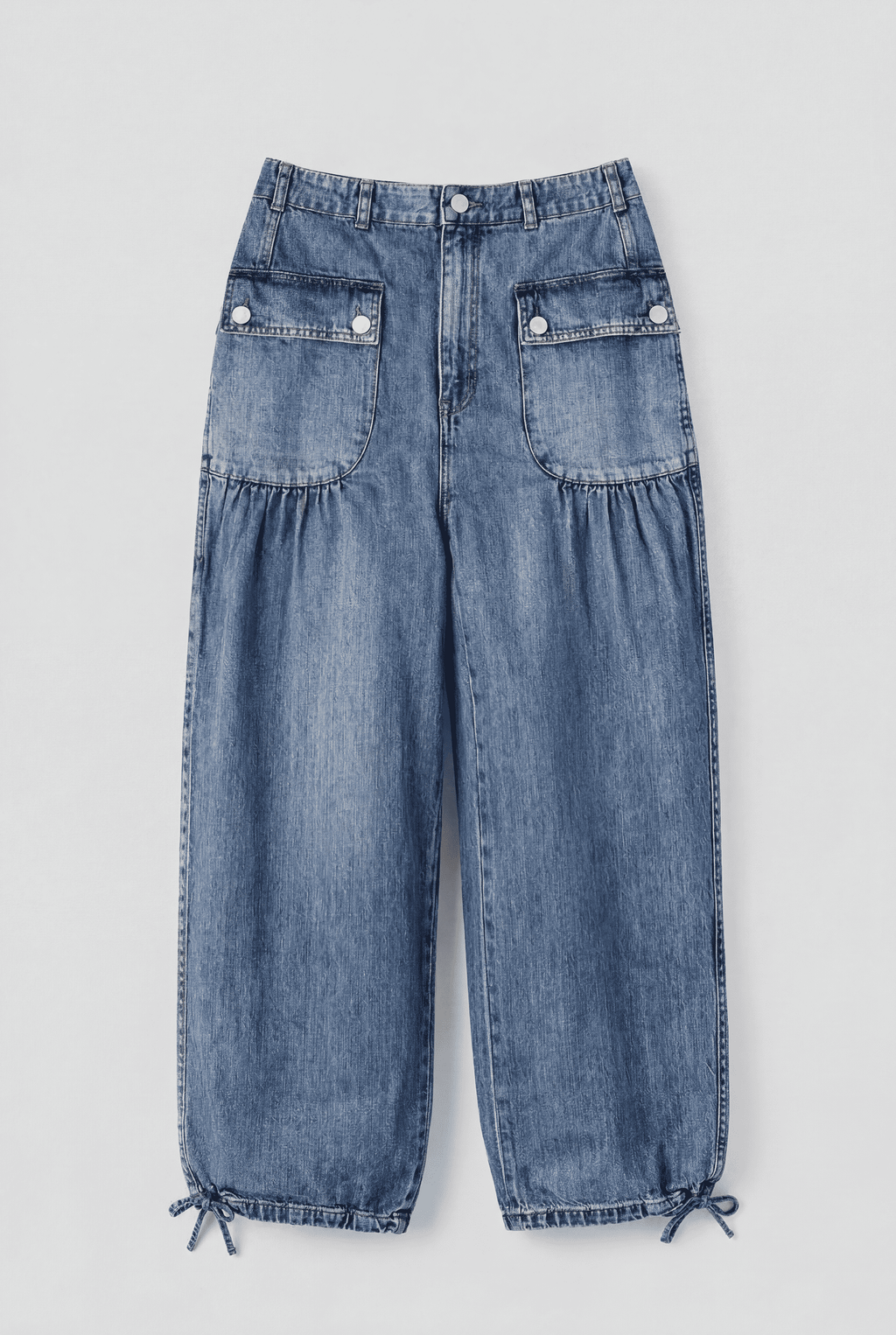 Jaelle denim wide leg Project AJ117