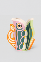 Jarrón de Papel Mini Pez Octaevo