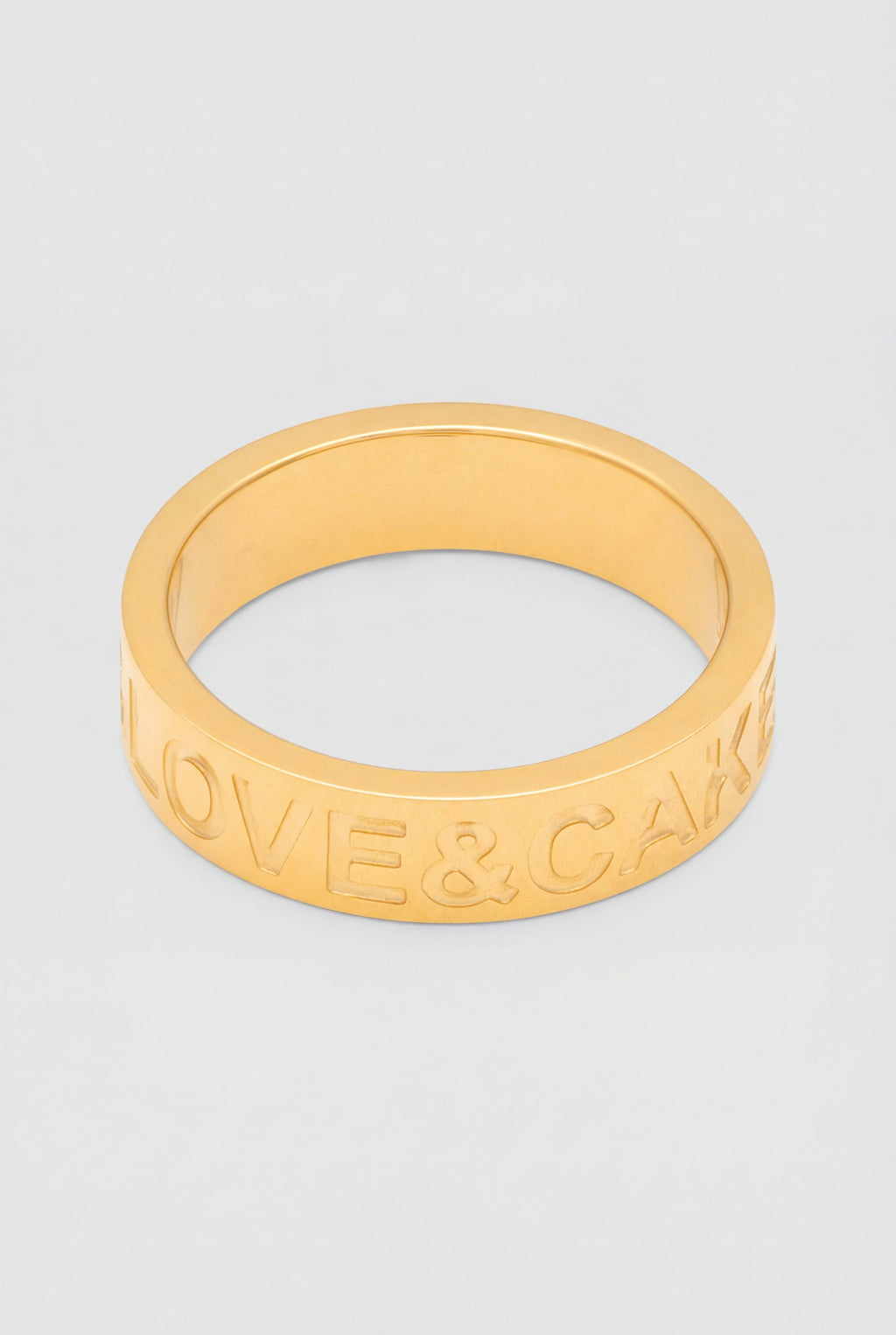 Love & Cake Ring - Gold Plated Lulu Copenhagen