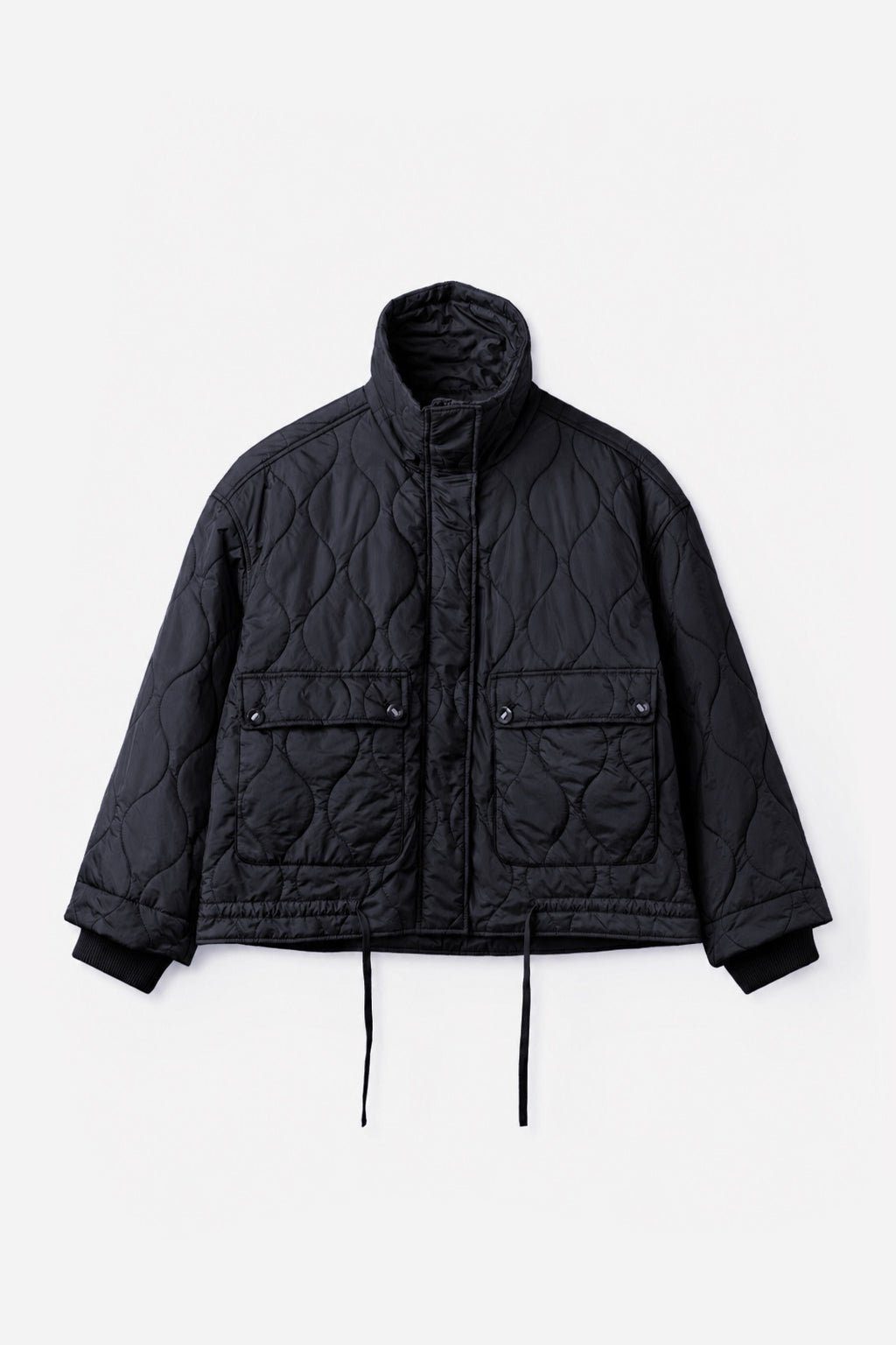 Naja quilted Jacket Black - Project AJ117
