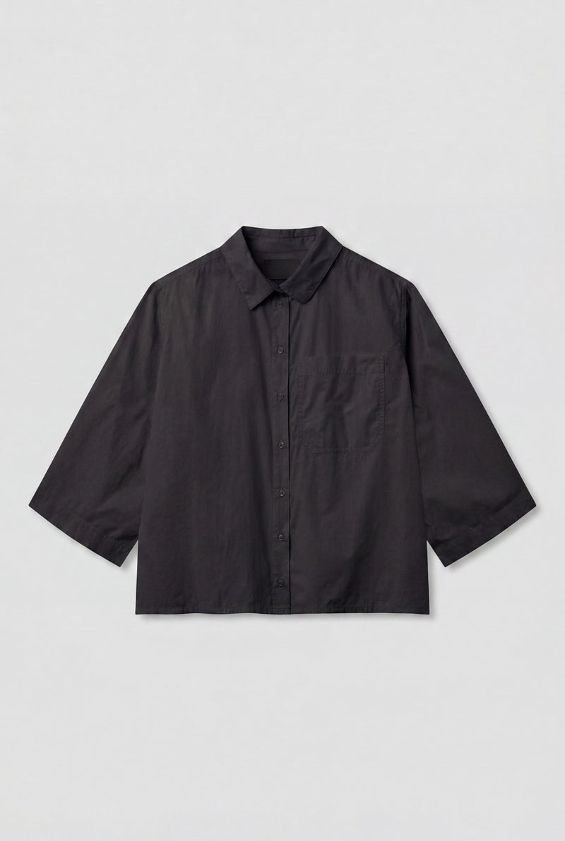 Camisa Hortense Negro Project AJ117