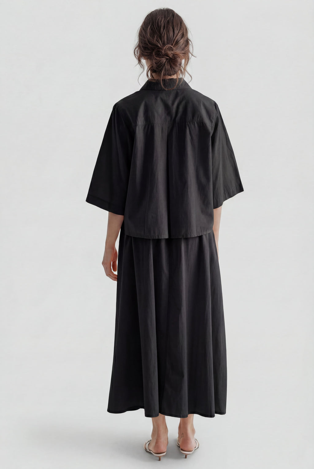 Camisa Hortense Negro Project AJ117