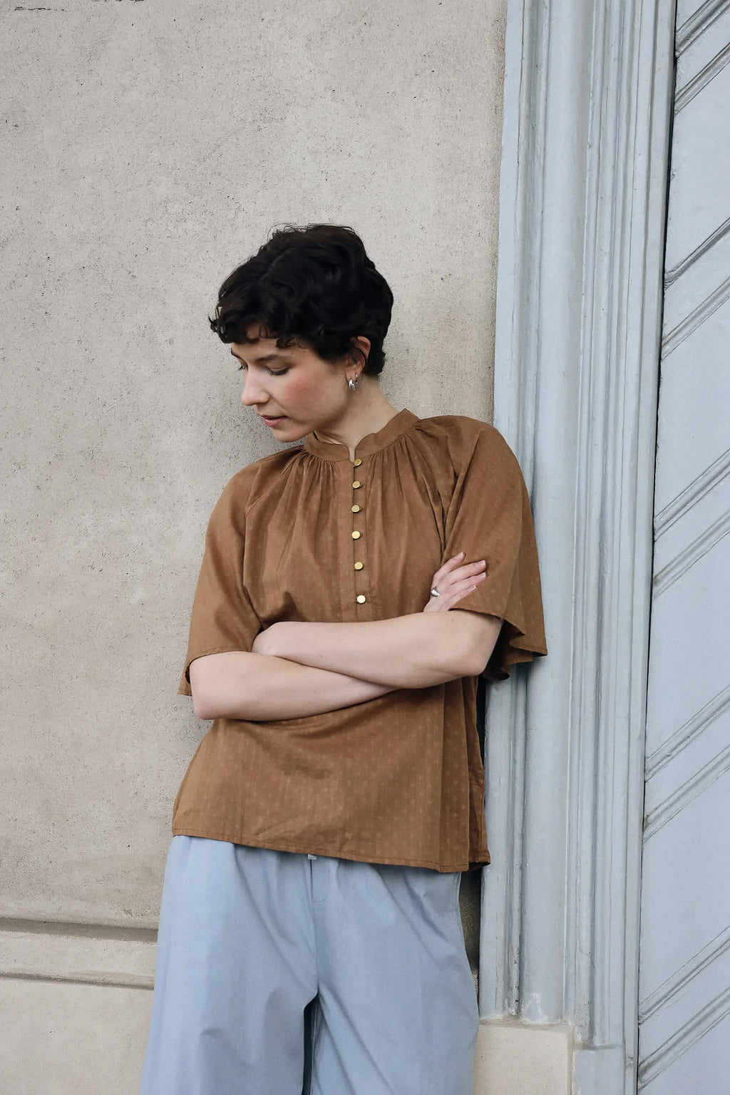 Blusa Sandie Praline Project AJ117
