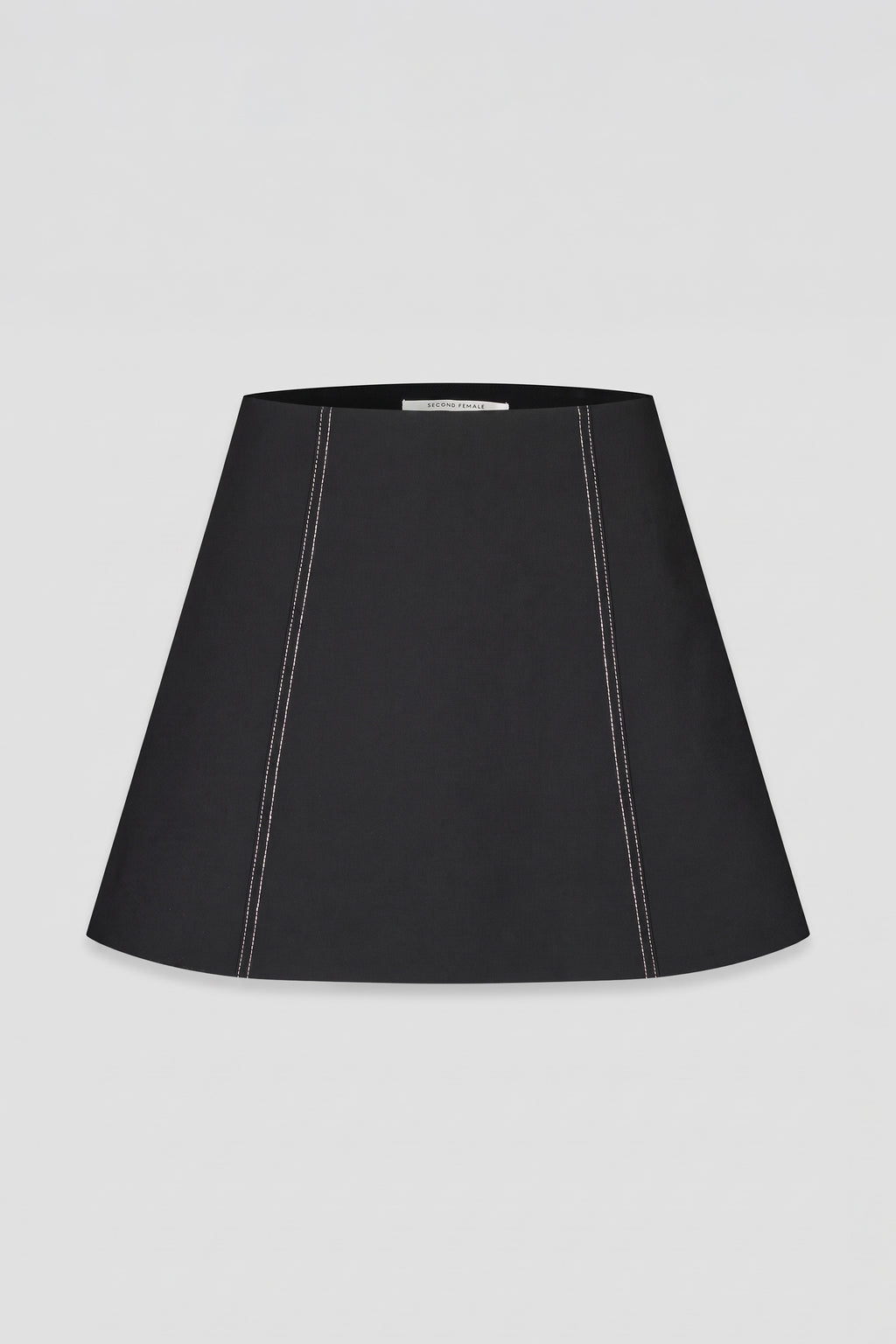 Aletha Mini Skirt Black - Second Female