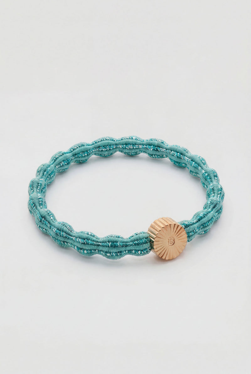 Bubble Hairtie – Turquoise Twist Belvu Denmark