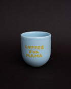 Taza Sisi, Café para mamá, azul