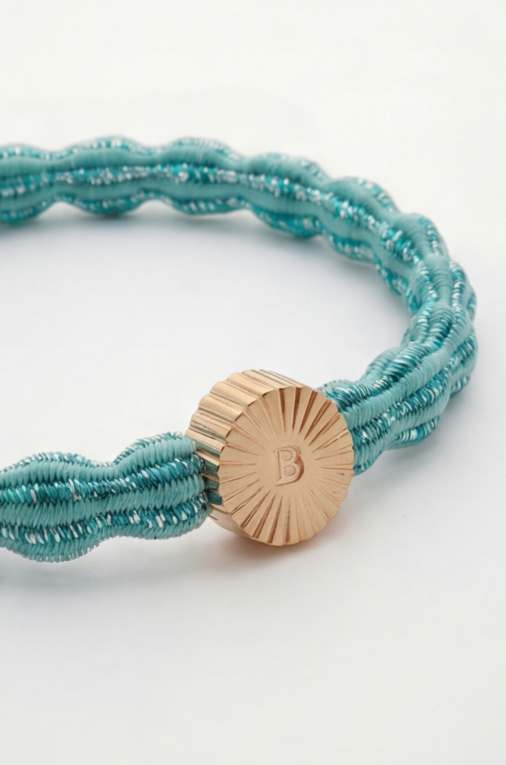 Bubble Hairtie – Turquoise Twist Belvu Denmark
