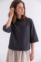 Camisa Hortense Negro Project AJ117